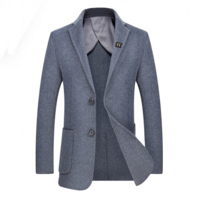 [매장판]Hermes 2020 Mens Business Cashmere Suit Jackets - 에르메스 2020 남성 비지니스 캐시미어 슈트 자켓 Her0360x.Size(m - 3xl).그레이