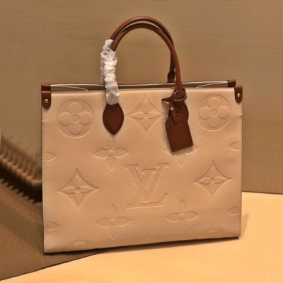 Louis Vuitton 2019 Onthego Tote Shopper Bag,41cm - 루이비통 2019 온더고 토트 쇼퍼백 M44576,LOUB1911,41cm,아이보리