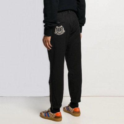 [구찌]Gucci 2020 Mens Casual Initial Logo Cotton Pants - 구찌 2020 남성 캐쥬얼 이니셜 로고 코튼 팬츠 Guc02004x.Size(m - 2xl).블랙