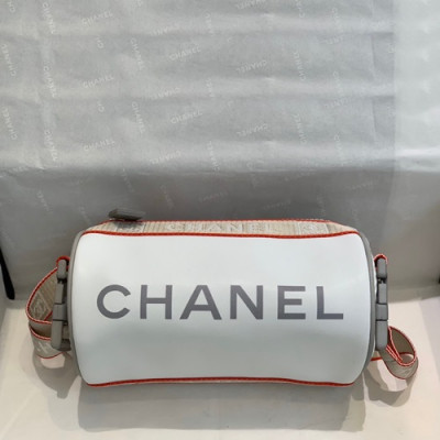 Chanel 2019 Leather Shoulder Bag,19CM - 샤넬 2019 여성용 레더 숄더백,CHAB1375,19CM,화이트