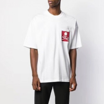 Mastermind Japan 2020 Mens Logo Cotton Short Sleeved Tshirts - 마스터마인드 2020 남성 로고 코튼 반팔티 Mas0058x.Size(s - 2xl).화이트