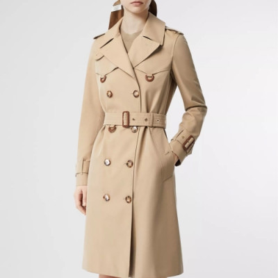 [버버리]Burberry 2020 Womens Vintage Cotton Trench Coats - 버버리 2020 여성 빈티지 코튼 트렌치 코트 Bur01946x.Size(s - 2xl).베이지