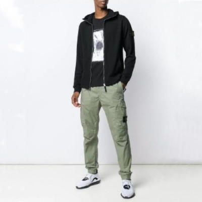 [스톤아일랜드]Stone Island 2020 Mens Logo Casual Cotton Pants - 스톤아일랜드 2020 남성 로고 캐쥬얼 코튼 팬츠 Sto0112x.Size(30 - 36).카키