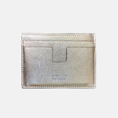 Tom Ford 2019 Ladies Card Purse - 톰포드 2019 여성용 카드 퍼스 TFW0001. 옐로우골드