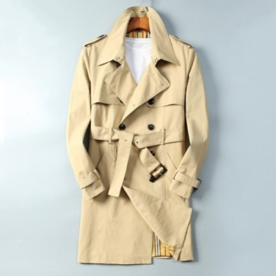 [버버리]Burberry 2020 Mens Vintage Cotton Trench Coats - 버버리 2020 남성 빈티지 코튼 트렌치 코트 Bur01967x.Size(m - 2xl).베이지