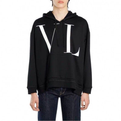 [발렌티노]Valentino 2020 Mens Logo Casual Cotton Hoodie - 발렌티노 2020 남성 로고 캐쥬얼 코튼 후디 Val0315x.Size(m - 2xl).블랙