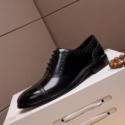 Louis Vuitton 2019 Mens Leather Oxford Shoes - 루이비통 2019 남성용 레더 옥스퍼드 슈즈 LOUS0463,Size(240 - 270).블랙