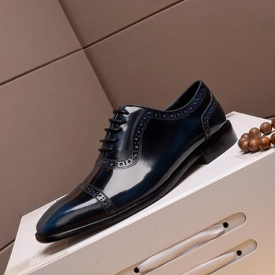 Louis Vuitton 2019 Mens Leather Oxford Shoes - 루이비통 2019 남성용 레더 옥스퍼드 슈즈 LOUS0464,Size(240 - 270).블루