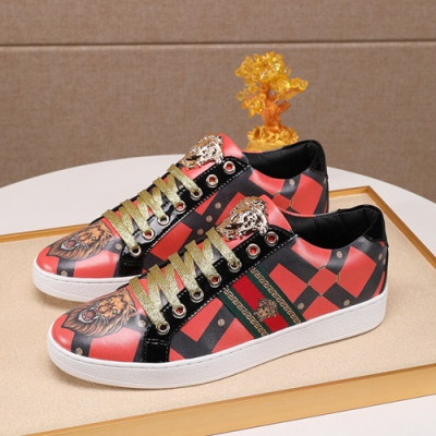 Versace 2019 Mens Sneakers - 베르사체 2019 남성용 스니커즈 VERS0277,Size (240 - 270).레드