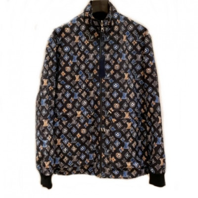 [루이비통]Louis vuitton 2020 Mens Logo Casual Jackets - 루이비통 2020 남성 로고 캐쥬얼 코튼 자켓 Lou01587x.Size(s - xl).블랙