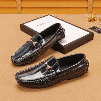 Gucci 2019 Mens Leather Loafer - 구찌 2019 남성용 레더 로퍼 GUCS0594,Size(240 - 270).블랙