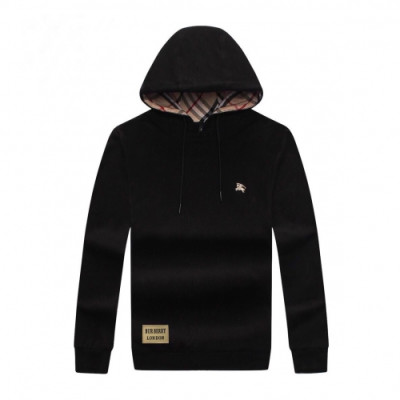 [버버리]Burberry 2020 Mens Logo Casual Silket Hoodie - 버버리 2020 남성 로고 캐쥬얼 실켓 후디 Bur02006x.Size(l - 4xl).블랙