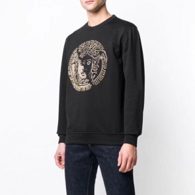 Versace 2020 Mens Medusa Crew-neck Cotton Tshirts - 베르사체 2020 남성 메두사 크루넥 코튼 긴팔티 Ver0514x.Size(s - 3xl).블랙