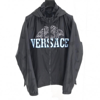 [베르사체]Versace 2020 Mens Casual Windproof Jackets - 베르사체 2019 남성 캐쥬얼 방풍 자켓 Ver0519x.Size(m - 3xl).블랙