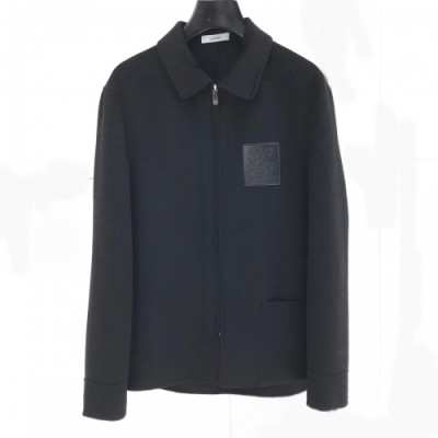 [로에베]Loewe 2020 Mens Logo Basic Cashmere Jackets - 로에베 2020 남성 로고 베이직 캐시미어 자켓 Loe0157x.Size(m - 2xl).블랙