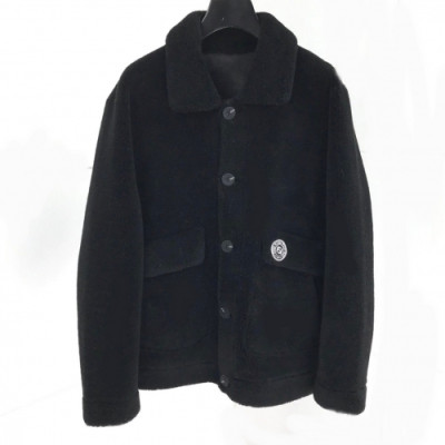 [펜디]Fendi 2020 Mens Casual Logo Flannel Jackets - 펜디 2020 남성 캐쥬얼 로고 플란넬 자켓 Fen0545x.Size(m - 2xl).블랙