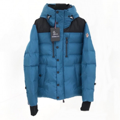 [몽클레어]Moncler 2020 Mens Patch Logo Modern Duck Down Padding - 몽클레어 2020 남성 패치 로고 모던 덕다운 패딩 Moc01424x.Size(m - 3xl).블루