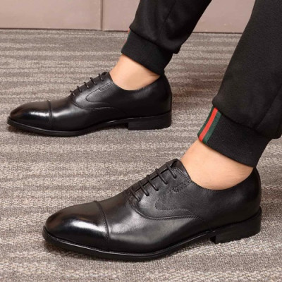 Ferragamo 2019 Mens Leather Oxford Shoes - 페라가모 2019 남성용 레더 옥스퍼드 슈즈 FGMS0138,Size(240 - 270).블랙