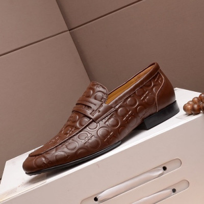 Ferragamo 2019 Mens Leather Loafer - 페라가모 2019 남성용 레더 로퍼 FGMS0149,Size(240 - 270).브라운