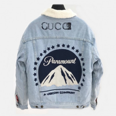 [구찌]Gucci 2020 Mens Casual Denim Flannel Jackets - 구찌 2020 남성 캐쥬얼 데님 플란넬 자켓 Guc02117x.Size(s - xl).블루