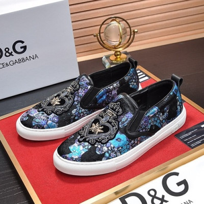 Dolce&Gabbana 2020 Mens Slip On - 돌체앤가바나 2020 남성용 슬립온 DGS0152,Size(240 - 270).블랙