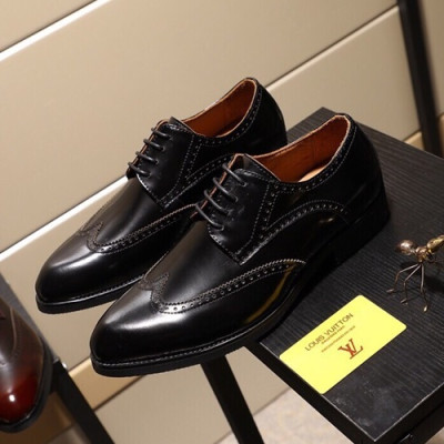 Louis Vuitton 2020 Mens Leather Oxford Shoes - 루이비통 2020 남성용 레더 옥스퍼드 슈즈 LOUS0586,Size(240 - 270).블랙