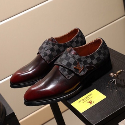 Louis Vuitton 2020 Mens Leather Oxford Shoes - 루이비통 2020 남성용 레더 옥스퍼드 슈즈 LOUS0588,Size(240 - 270).와인