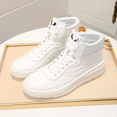 Fendi 2020 Mens Leather Sneakers - 펜디 2020 남성용 레더 스니커즈 FENS0270,Size(240 - 270).화이트