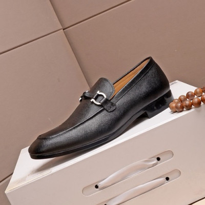 Ferragamo  2020 Mens Leather Loafer - 페라가모 2020 남성용 레더 로퍼 FGMS0183 ,Size(240 - 270).블랙