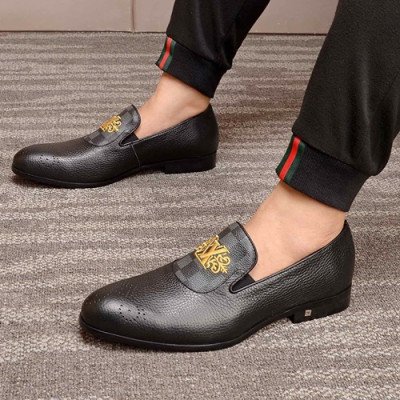 Louis Vuitton 2020 Mens Leather Shoes - 루이비통 2020 남성용 레더 슈즈 LOUS0614,Size(240 - 270).블랙