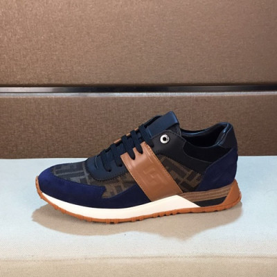 Fendi 2020 Mens Leather Sneakers - 펜디 2020 남성용 레더 스니커즈 FENS0272,Size(240 - 270).블루