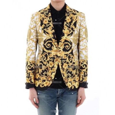 [베르사체]Versace 2020 Mens Luxury Suit Jackets - 베르사체 2020 남성 럭셔리 슈트 재킷 Ver0528x.Size(m - 3xl).골드