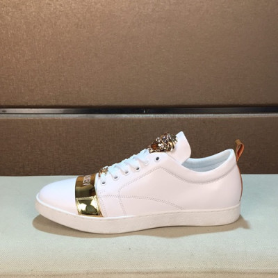 Versace 2020 Mens Leather Sneakers - 베르사체 2020 남성용 레더 스니커즈 VERS0314,Size (240 - 270).화이트