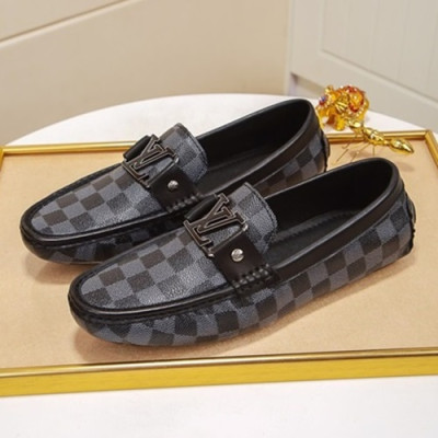 Louis Vuitton 2020 Mens Loafer - 루이비통 2020 남성용 로퍼 LOUS0637,Size(240 - 270).블랙