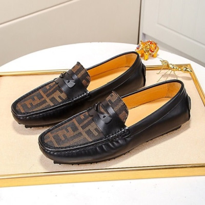 Fendi 2020 Mens Leather Loafer - 펜디 2020 남성용 레더 로퍼 FENS0278,Size(240 - 270).블랙