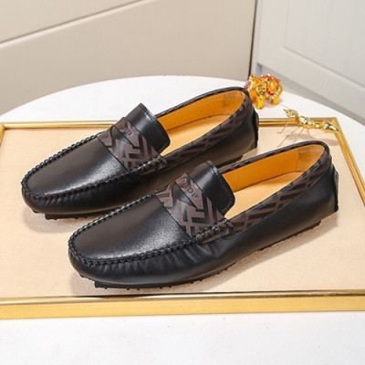 Fendi 2020 Mens Leather Loafer - 펜디 2020 남성용 레더 로퍼 FENS0280,Size(240 - 270).블랙