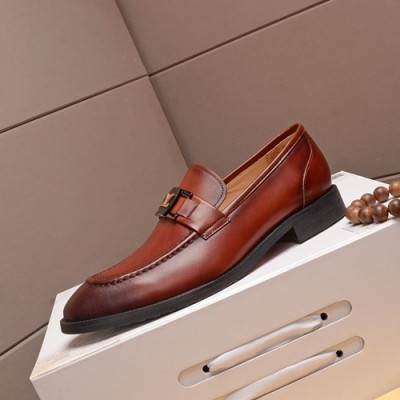 Louis Vuitton 2020 Mens Leather Shoes - 루이비통 2020 남성용 레더 슈즈 LOUS0652,Size(240 - 270).브라운