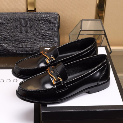 Gucci 2020 Mens Leather Loafer - 구찌 2020 남성용 레더 로퍼 GUCS0724,Size(240 - 270).블랙