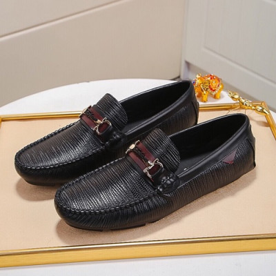 Ferragamo  2020 Mens Leather Loafer - 페라가모 2020 남성용 레더 로퍼 FGMS0211 ,Size(240 - 270).블랙