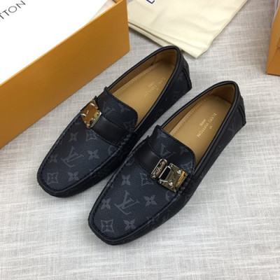 Louis Vuitton 2020 Mens Loafer - 루이비통 2020 남성용 로퍼 LOUS0685,Size(240 - 270).블랙