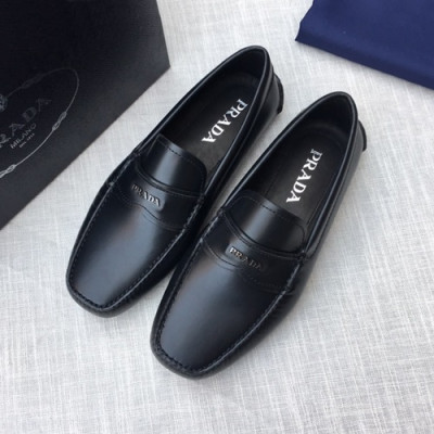 Prada 2020 Mens Leather Loafer - 프라다 2020 남성용 레더 로퍼,PRAS0280,Size(240 - 270).블랙