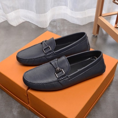 Versace  2020 Mens Leather Loafer - 베르사체 2020 남성용 레더 로퍼 VERS0340,Size(240 - 275).네이비