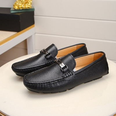 Armani 2020 Mens Leather Loafer - 알마니 2020 남성용 레더 로퍼 ARMS0172.Size (240 - 270).블랙