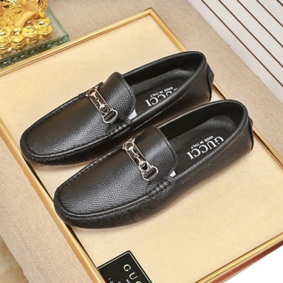 Gucci 2020 Mens Leather Loafer - 구찌 2020 남성용 레더 로퍼 GUCS0761,Size(240 - 275).블랙