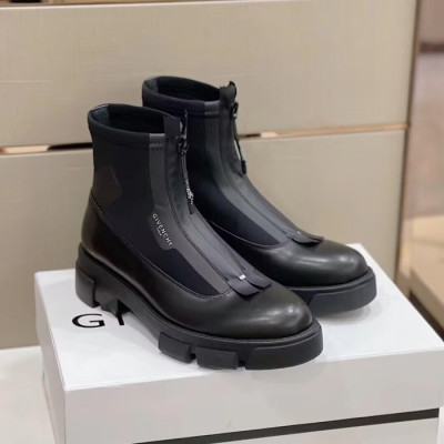 Givenchy 2022 Mens Leather Boots - 지방시 2022 남성용 레더 부츠,GIVS0263,Size(240 - 275).블랙