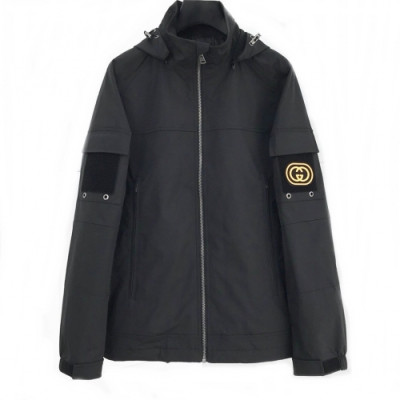 [구찌]Gucci 2020 Mens Logo Casual Jackets - 구찌 2020 남성 로고 캐쥬얼 자켓 Guc02177x.Size(m - 3xl).블랙