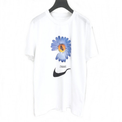 Peaceminusone x Nike 2020 Mm/Wm Flower Short Sleeved Tshirts - 피스마이너스원 x 나이키 남자 플라워 반팔티 Pea006x.Size(s - 2xl).화이트