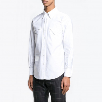 Thom Browne 2019 Mens Strap Cotton Shirt - 톰브라운 2019 남성 스트랩 코튼 셔츠 Thom0436x.Size(s - 2xl).화이트