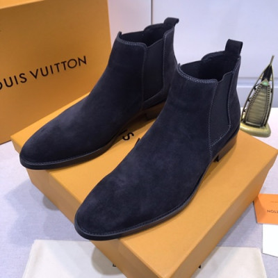 Louis Vuitton 2020 Mens Leather Boots - 루이비통 2020 남성용 레더 부츠 LOUS0777,Size(240 - 270).차콜