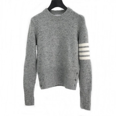 [톰브라운]Thom Browne 2020 Mens Strap Crew-neck Wool Sweaters - 톰브라운 2020 남성 스트랩 크루넥 울 스웨터 Thom0533x.Size(s - xl).그레이